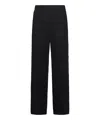 Twinset Trousers Blacks And Greys In Black
