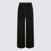 Twinset High Waist Wide Leg Trousers For Casual Wear In Black