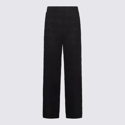 Twinset Trousers Blacks And Greys