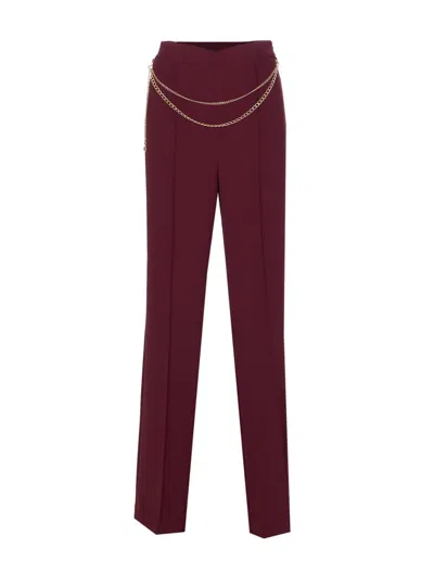 Twinset Trousers In Brown