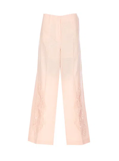 Twinset Trousers In Pink