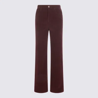TWINSET TROUSERS PURPLE EDEN