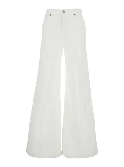 Twinset Trousers In White