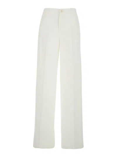 Twinset Trousers In White