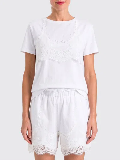 Twinset T-shirt Woman In White