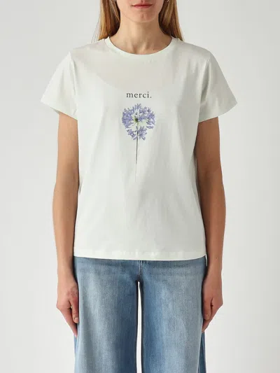 Twinset Print Regular T-shirt In White
