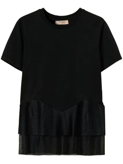 TWINSET TULLE T-SHIRT