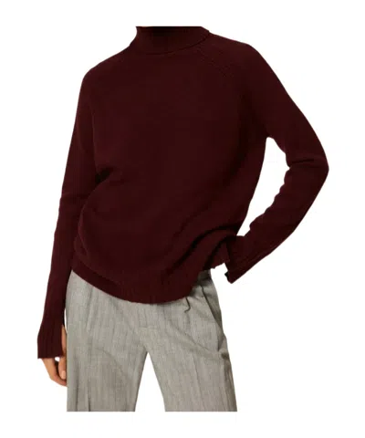 Twinset Turtleneck Ribbed Jumper In Multi