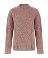 Twinset Turtleneck Sweater In Pink