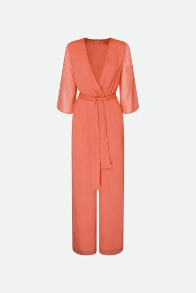 Twinset Tuta Intera Rosa In Pink