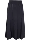 Twinset Twin-set A-line Skirt In Black