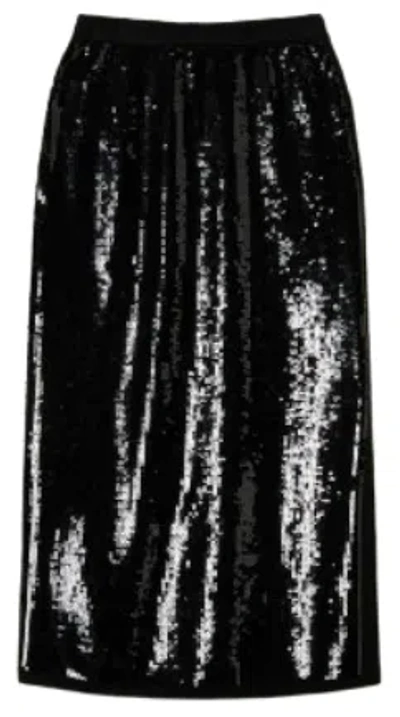 Twinset Twin-set Acrylic Blend Stylish Skirt In Black