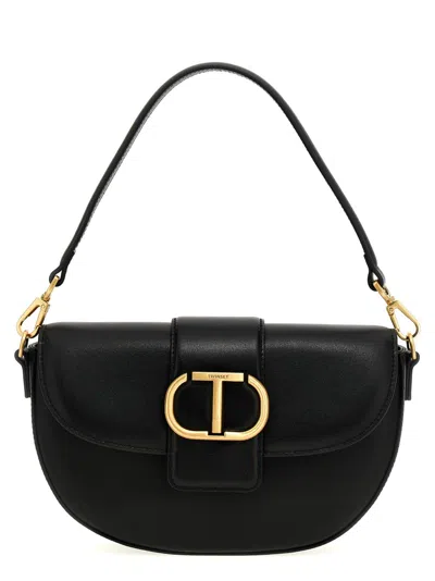 Twinset Twin-set 'amie' Shoulder Bag In Black