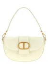 Twinset Twin-set 'amie' Shoulder Bag In White