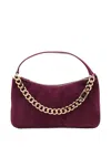 Twinset Chain Strap Shoulder Bag With Structured Shape In Red