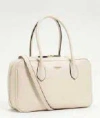 Twinset Rectangular Structured Handbag With Detachable Shoulder Strap In Neutral
