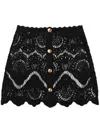 Twinset Twin-set Black Cotton Clothing Skirts