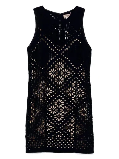 Twinset Twin-set Black Cotton Dresses