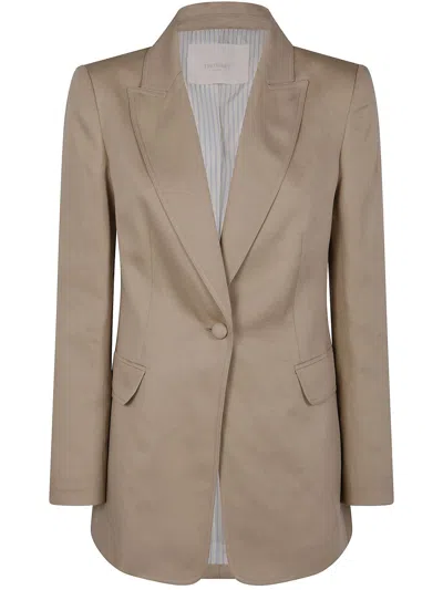 Twinset Twin-set Blazer In Brown