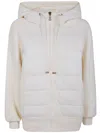 Twinset Twin-set Bomber Padded Jacket In Neutral