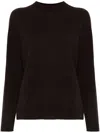 Twinset Twin-set Brushed Cashmere Mock Neck Sweater