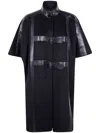 Twinset Twin-set Cape In Black