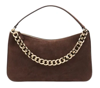 Twinset Twin-set Coffee Polyester Cotton Bags