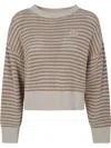 Twinset Twin-set Cozy And Stylish Knit Sweater In Brown