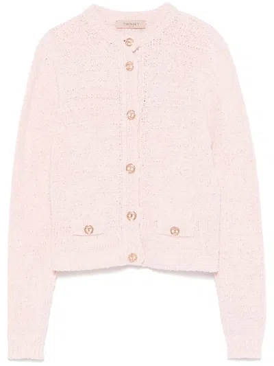 Twinset Twin-set Cozy And Versatile Sweater In Pink
