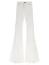 Twinset Twin Set Flared Leg Jeans In Multi