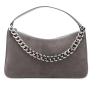 Twinset Twin-set Grey Melange Polyester Cotton Bags