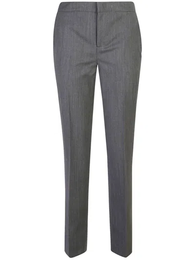 TWINSET TWIN-SET GREY TAILORED TROUSERS