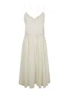 Twinset Twin-set Ivory Cotton Dresses