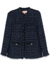 Twinset Twin-set Jackets Black In Black