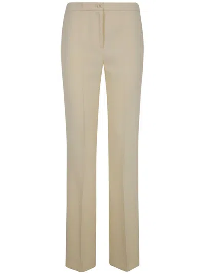 Twinset Twin-set Light Beige Tailored Trousers