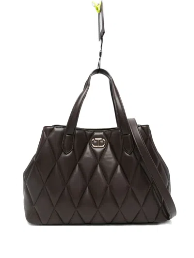 TWINSET TWIN-SET LIGHTY PADDED TOTE BAG