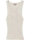 Twinset Twin-set Linen-blend Casual Sweater