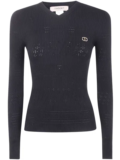Twinset Twin-set Long Sleeve Sweater