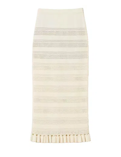 Twinset Twin Set Longuette Skirt In Brown