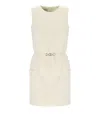 Twinset Twin-set Madreperla Belted Tunic In Neutrals