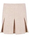 Twinset Twin-set Mini Boucle Skirt