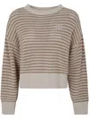 Twinset Twin-set Cozy And Stylish Knit Sweater In Brown