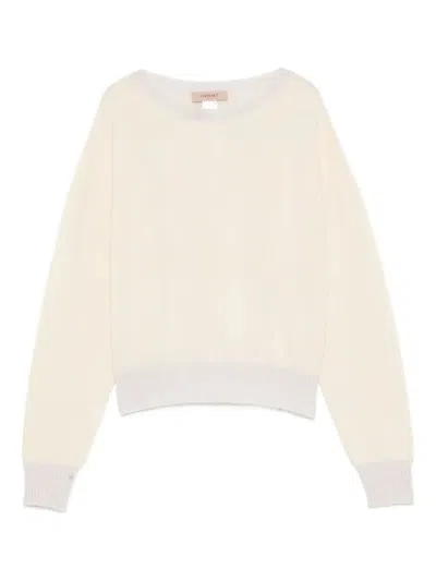 TWINSET TWIN-SET RELAXED FIT WOOL KNIT SWEATER