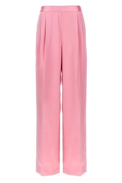 Twinset Twin Set Satin Pants In Pink