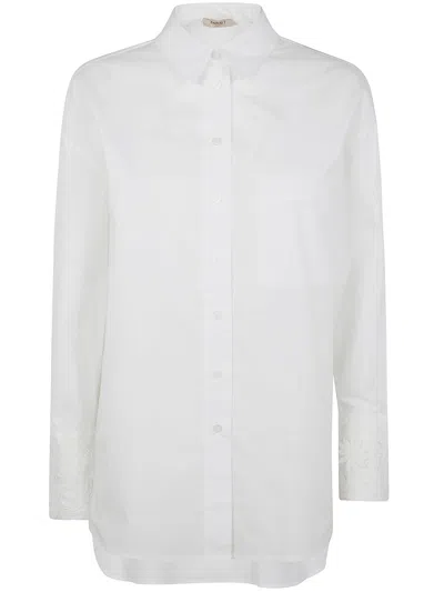Twinset Twin-set Shirt In Optic White
