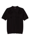 Twinset Twin-set Short Sleeve Shirt With Broderie-anglaise Detailing