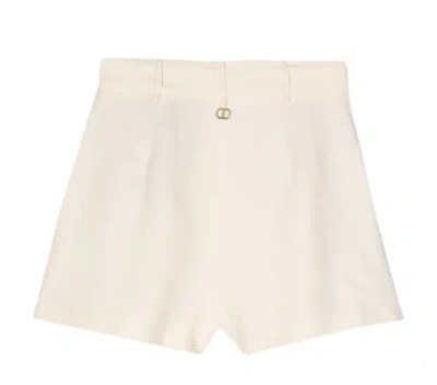 Twinset Twin-set Shorts In Neutral