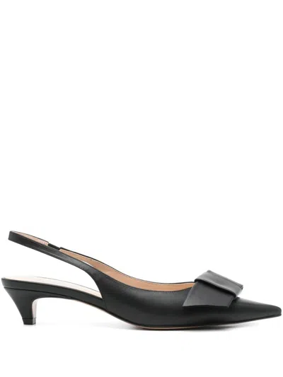 Twinset Twin-set Sling Back Pump In Black