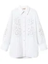 Twinset Twin-set Stylish And Versatile Shirts In White