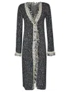 Twinset Contrast-trim Longline Cardigan
